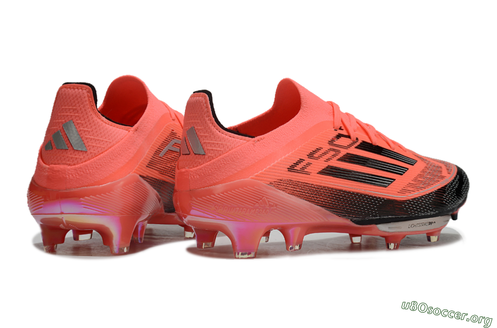 Adidas F50+ Lightstrike Pro FG Football Boots - Red/Black 6