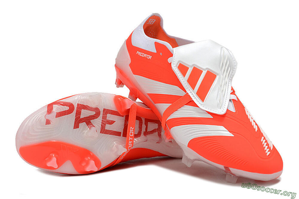 Adidas Predator Elite Foldover Tongue FG Football Boots - Red/White 0