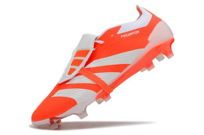 Adidas Predator Elite Foldover Tongue FG Football Boots - Red/White