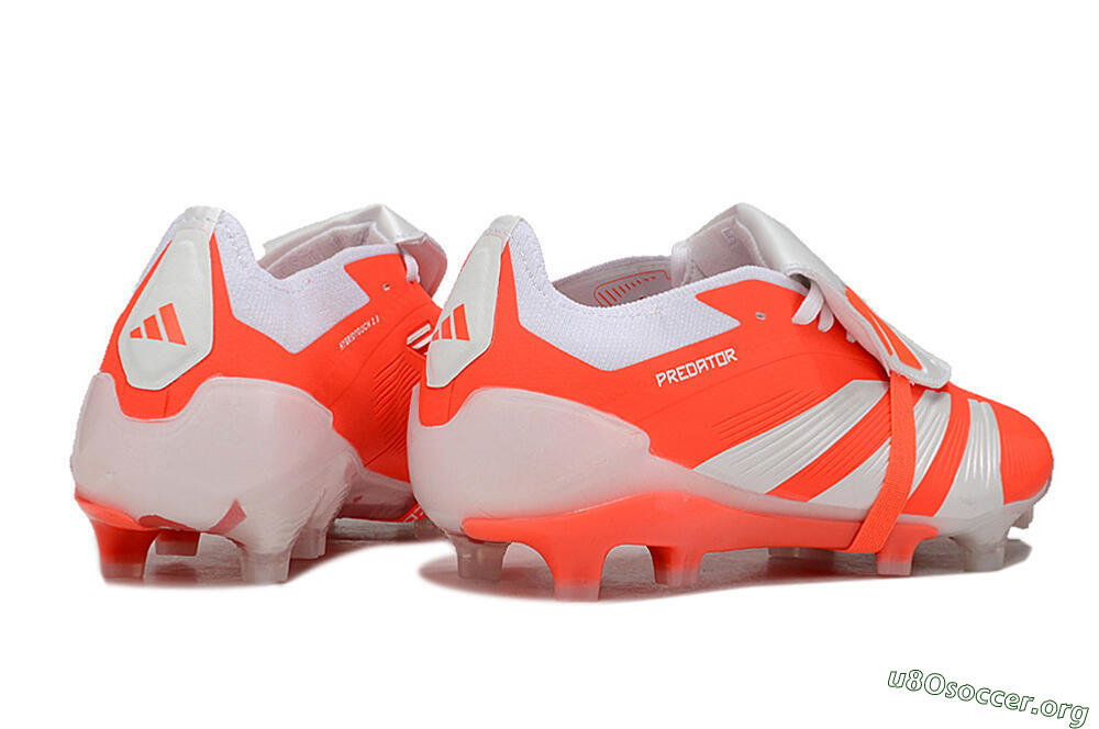 Adidas Predator Elite Foldover Tongue FG Football Boots - Red/White 6