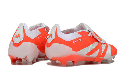 Adidas Predator Elite Foldover Tongue FG Football Boots - Red/White