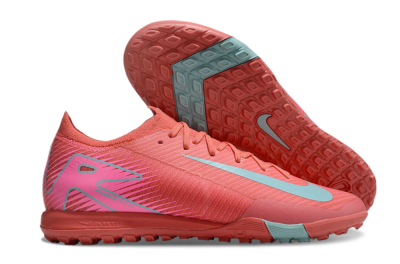 Nike Air Zoom Mercurial Vapor 16 Elite TF Football Shoes - Red/Jade/White