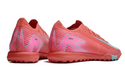 Nike Air Zoom Mercurial Vapor 16 Elite TF Football Shoes - Red/Jade/White