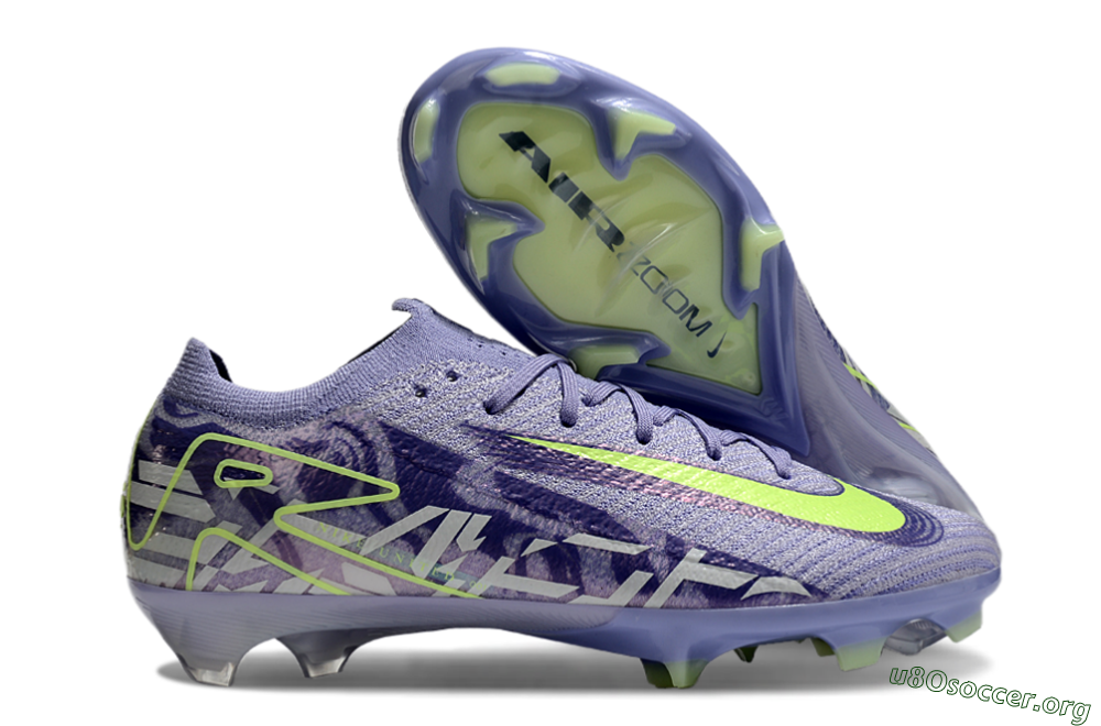 Nike Air Zoom Mercurial Vapor 16 Elite FG Football Boots - Purple/Yellow/White 1
