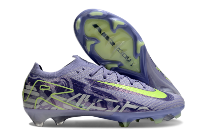 Nike Air Zoom Mercurial Vapor 16 Elite FG Football Boots - Purple/Yellow/White