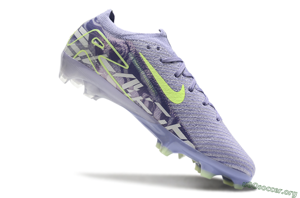Nike Air Zoom Mercurial Vapor 16 Elite FG Football Boots - Purple/Yellow/White 0