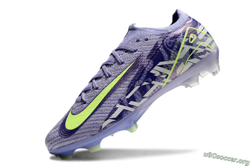 Nike Air Zoom Mercurial Vapor 16 Elite FG Football Boots - Purple/Yellow/White 4