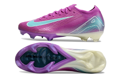 Nike Air Zoom Mercurial Vapor 16 Elite FG Football Boots - Purple/Mint
