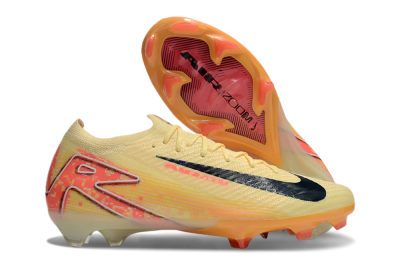Nike Air Zoom Mercurial Vapor 16 Elite FG Football Boots - Yellow/Black/Pink