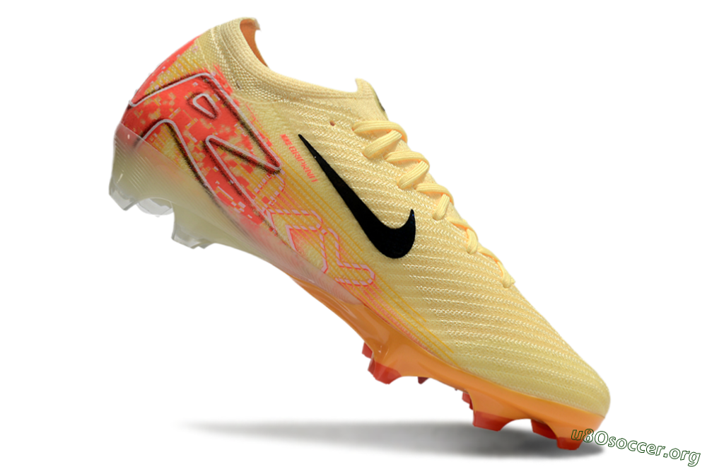 Nike Air Zoom Mercurial Vapor 16 Elite FG Football Boots - Yellow/Black/Pink 4