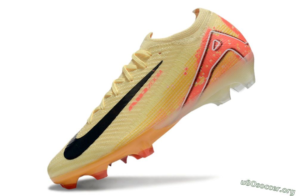 Nike Air Zoom Mercurial Vapor 16 Elite FG Football Boots - Yellow/Black/Pink 5