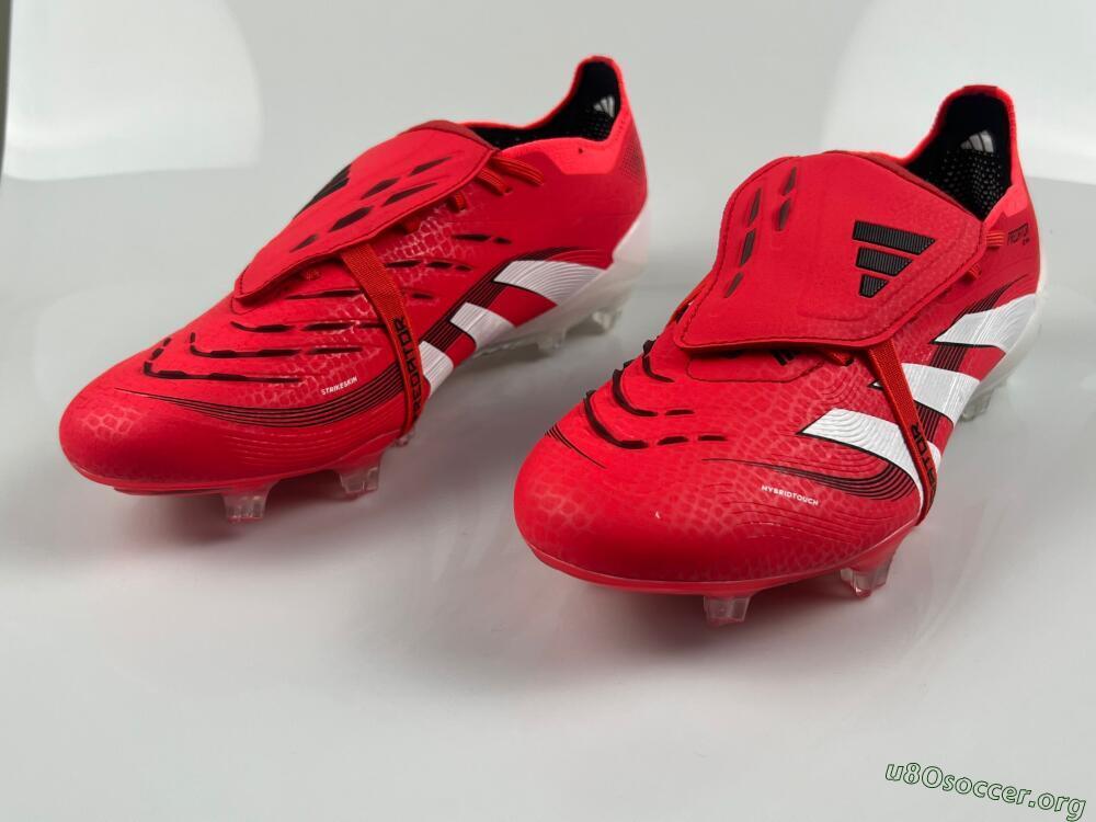 Adidas Predator Elite Foldover Tongue 2025 Pure Victory FG Football Boots - Lucid Red/White/Black