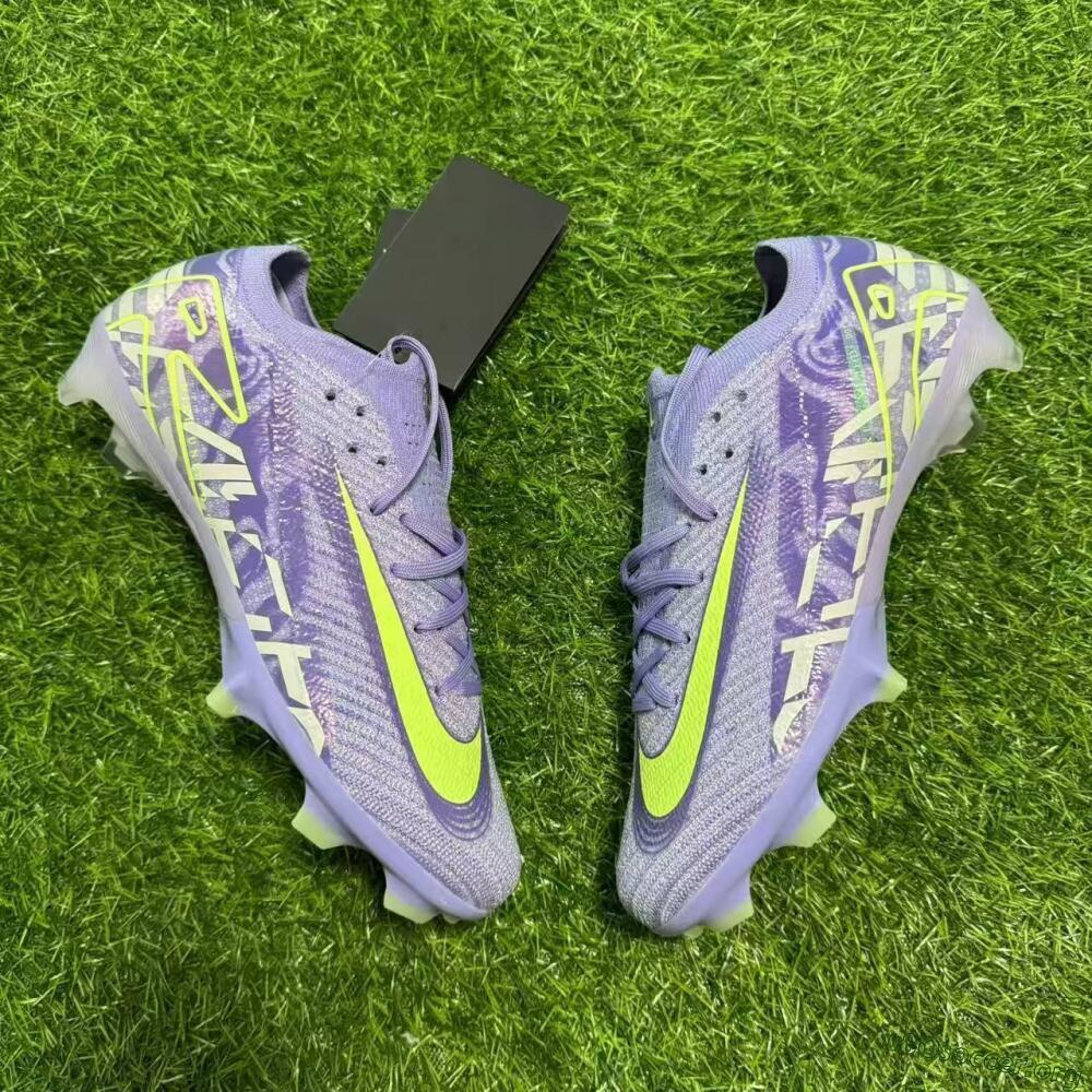 Nike Air Zoom Mercurial Vapor 16 Elite FG Football Boots - Purple/Yellow/White