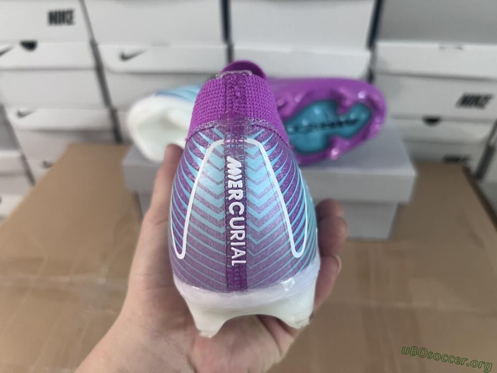 Nike Air Zoom Mercurial Vapor 16 Elite FG Football Boots - Purple/Mint