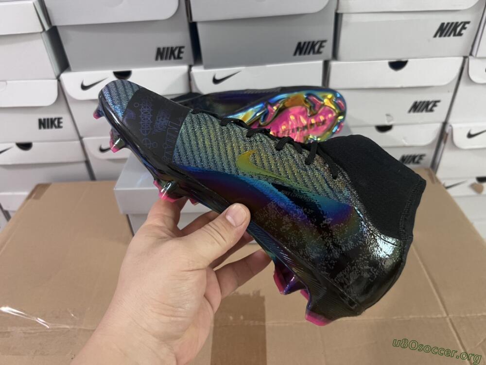 Nike Air Zoom Mercurial Superfly 9 Elite FG Football Boots - Metal Blue/Black