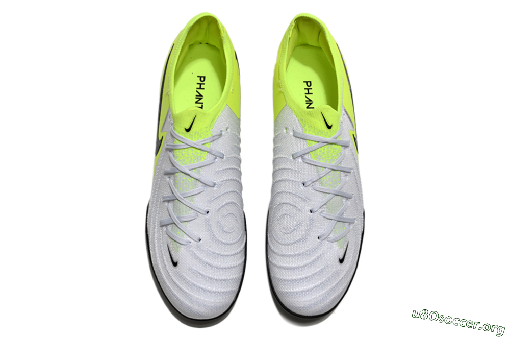 Nike Phantom Luna Elite TF Football Shoes - Grey/Yellow/Black 4