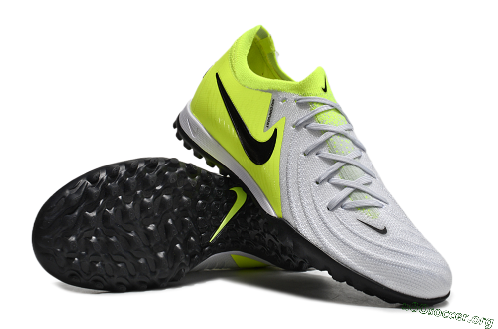 Nike Phantom Luna Elite TF Football Shoes - Grey/Yellow/Black 0
