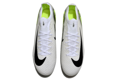Nike Air Zoom Mercurial Vapor 16 Elite FG Football Boots - White/Black/Yellow