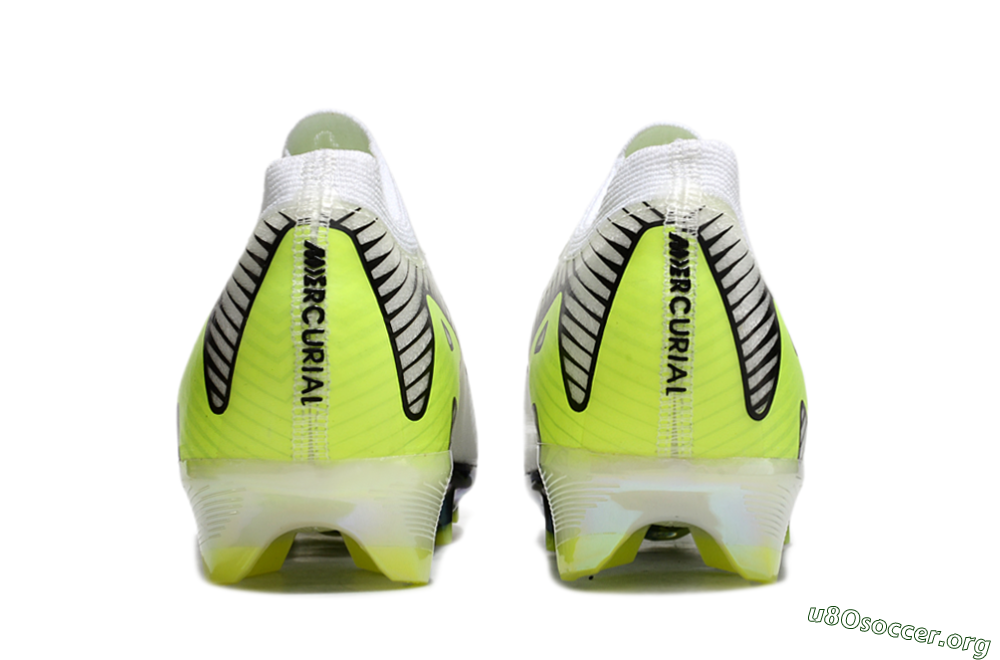 Nike Air Zoom Mercurial Vapor 16 Elite FG Football Boots - White/Black/Yellow 5