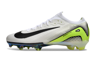 Nike Air Zoom Mercurial Vapor 16 Elite FG Football Boots - White/Black/Yellow