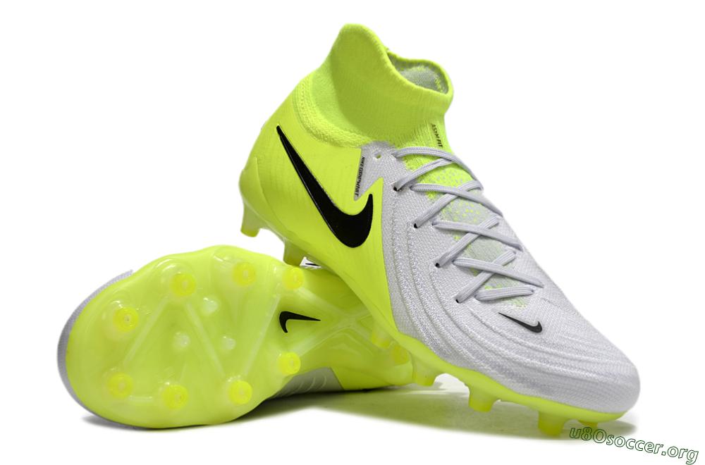 Nike Phantom Luna Elite AG Football Boots - Grey/Yellow/Black 0