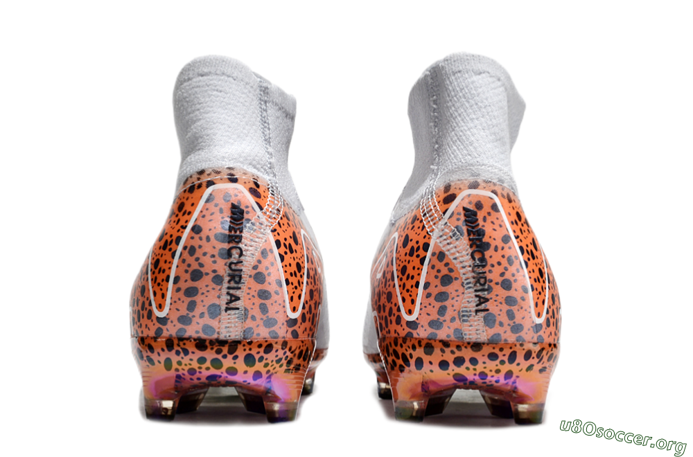 Nike Air Zoom Mercurial Superfly 10 Elite AG Football Boots - Grey/White/Leopard 5