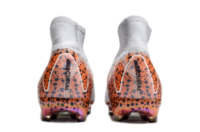Nike Air Zoom Mercurial Superfly 10 Elite AG Football Boots - Grey/White/Leopard