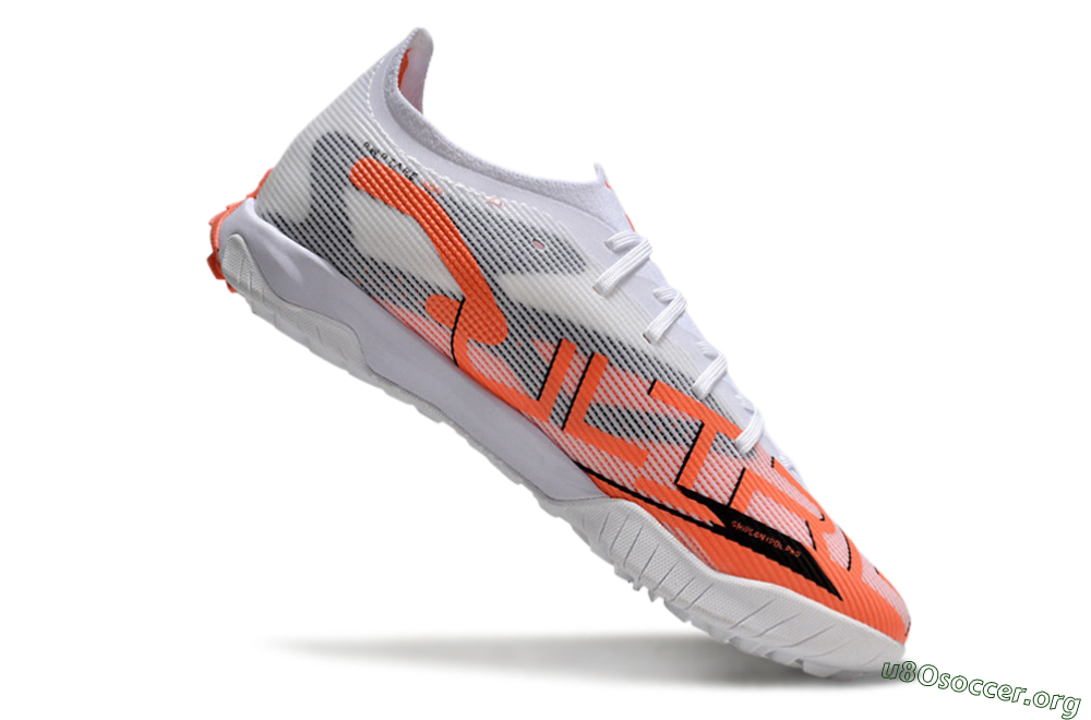 Puma Ultra Ultimate TF Football Shoes - White/Red/Black 4