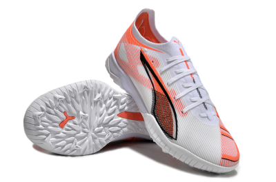 Puma Ultra Ultimate TF Football Shoes - White/Red/Black