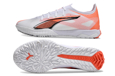 Puma Ultra Ultimate TF Football Shoes - White/Red/Black