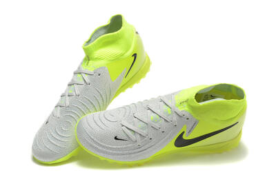 Nike Phantom Luna Elite TF Football Shoes - Grey/Yellow/Black