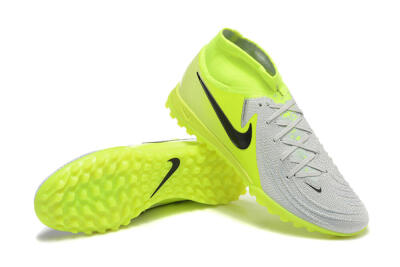 Nike Phantom Luna Elite TF Football Shoes - Grey/Yellow/Black