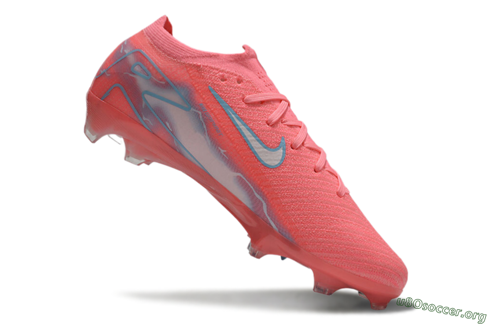 Nike Air Zoom Mercurial Vapor 16 Elite FG Football Boots - Red/Silver/Blue 4