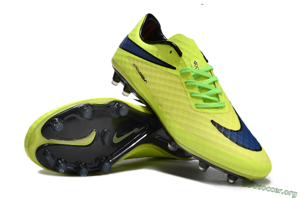 Nike Hypervenom Phantom FG Football Boots - Yellow/Blue/Black 0