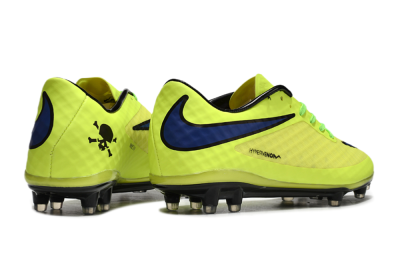 Nike Hypervenom Phantom FG Football Boots - Yellow/Blue/Black