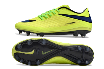 Nike Hypervenom Phantom FG Football Boots - Yellow/Blue/Black