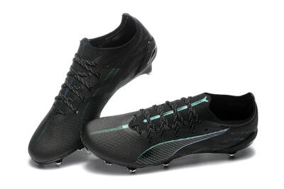 Puma Ultra 5 Ultimate FG Football Boots - Black/Jade/White