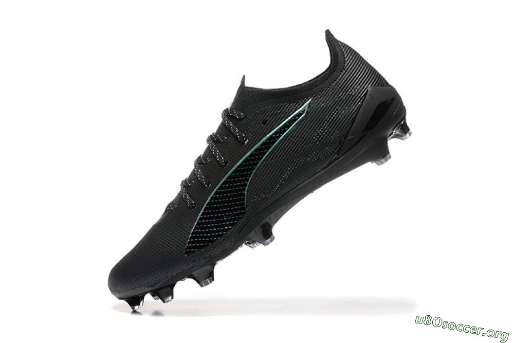 Puma Ultra 5 Ultimate FG Football Boots - Black/Jade/White 8