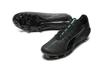 Puma Ultra 5 Ultimate FG Football Boots - Black/Jade/White