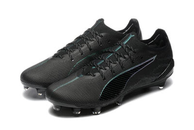 Puma Ultra 5 Ultimate FG Football Boots - Black/Jade/White