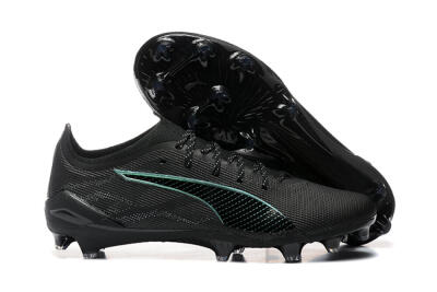 Puma Ultra 5 Ultimate FG Football Boots - Black/Jade/White
