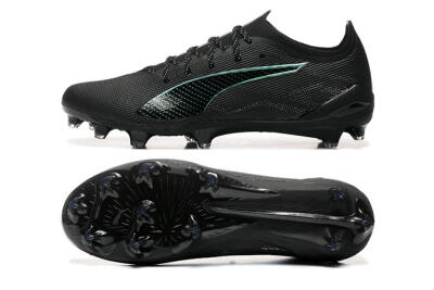 Puma Ultra 5 Ultimate FG Football Boots - Black/Jade/White