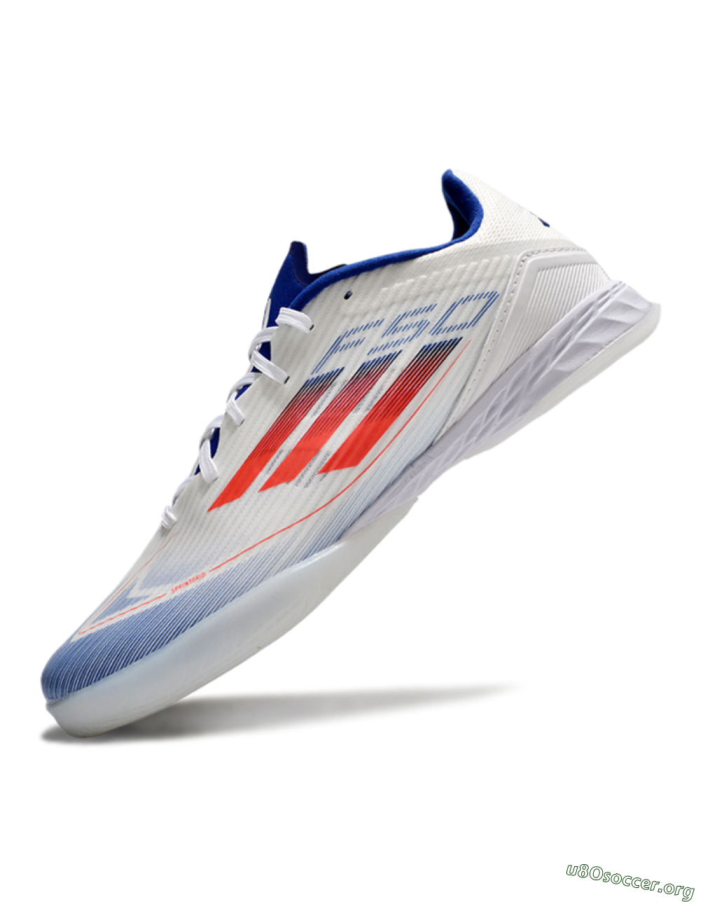 Adidas F50 Elite IC Football Shoes - Blue/White/Red 5