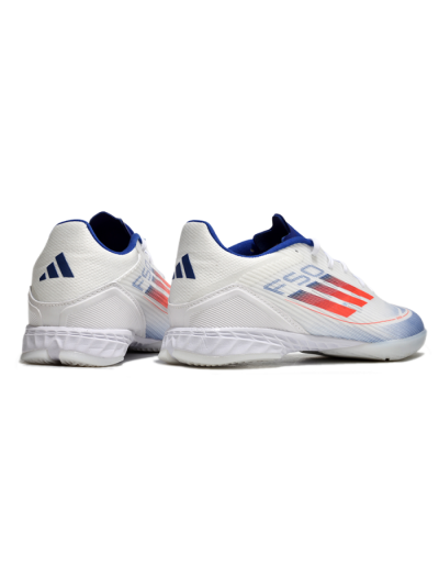 Adidas F50 Elite IC Football Shoes - Blue/White/Red