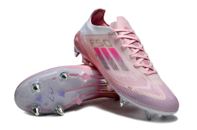 Adidas F50 Elite 304 SG Football Boots - Pink/Gold/White