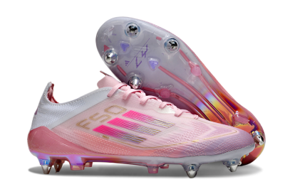 Adidas F50 Elite 304 SG Football Boots - Pink/Gold/White