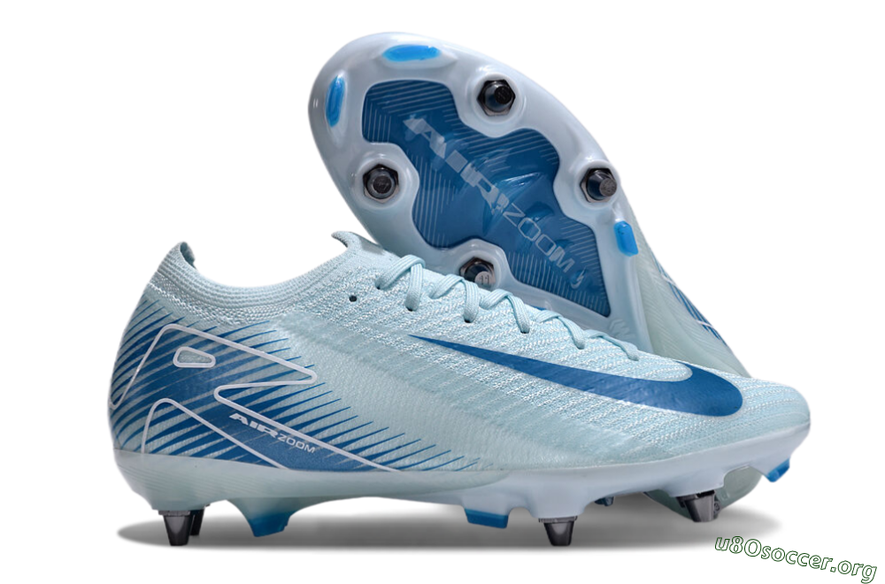 Nike Air Zoom Mercurial Vapor 16 Elite SG Football Boots - Jade/Blue/White 2