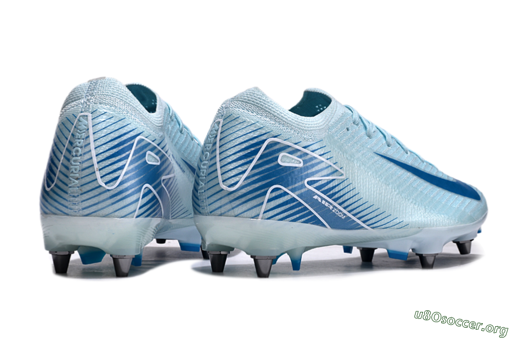 Nike Air Zoom Mercurial Vapor 16 Elite SG Football Boots - Jade/Blue/White 6