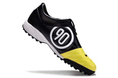 Nike Total 90 II TF Football Shoes - Yellow/Black/White