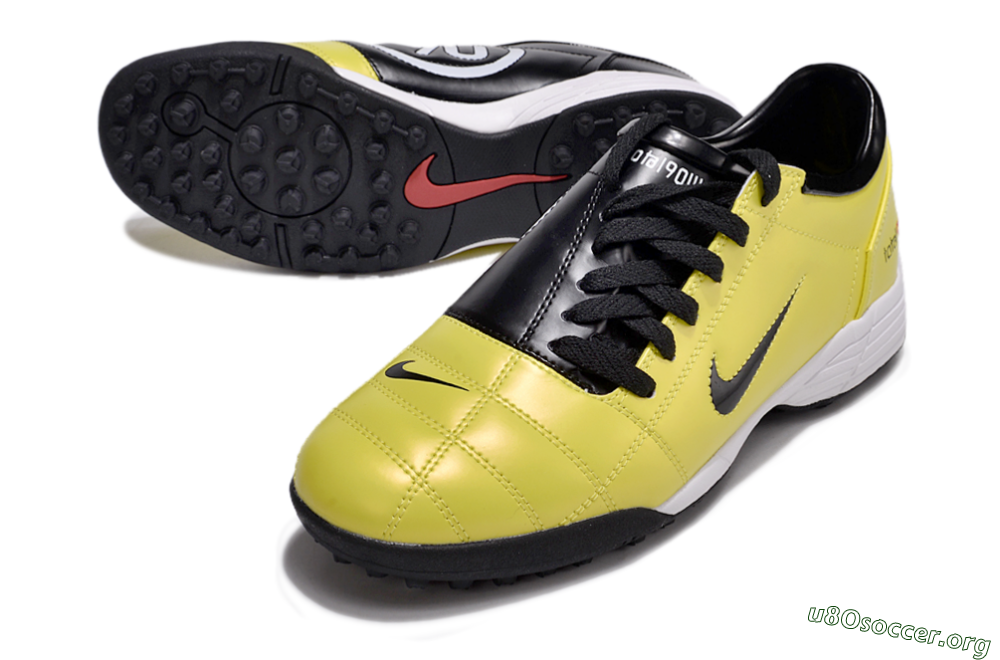 Nike Total 90 II TF Football Shoes - Yellow/Black/White 0
